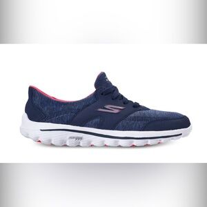Skechers Blue and Pink Golf Sneakers